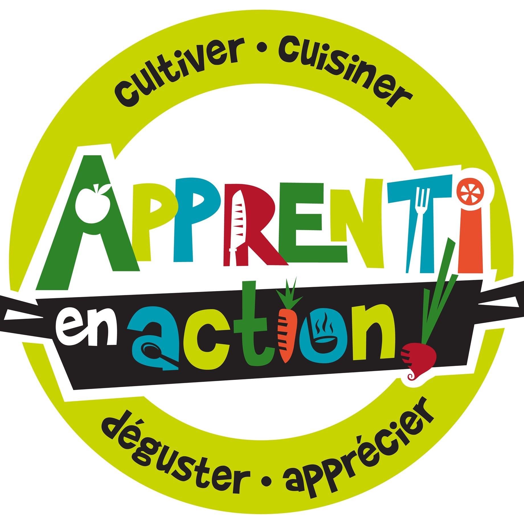 Apprenti en action logo