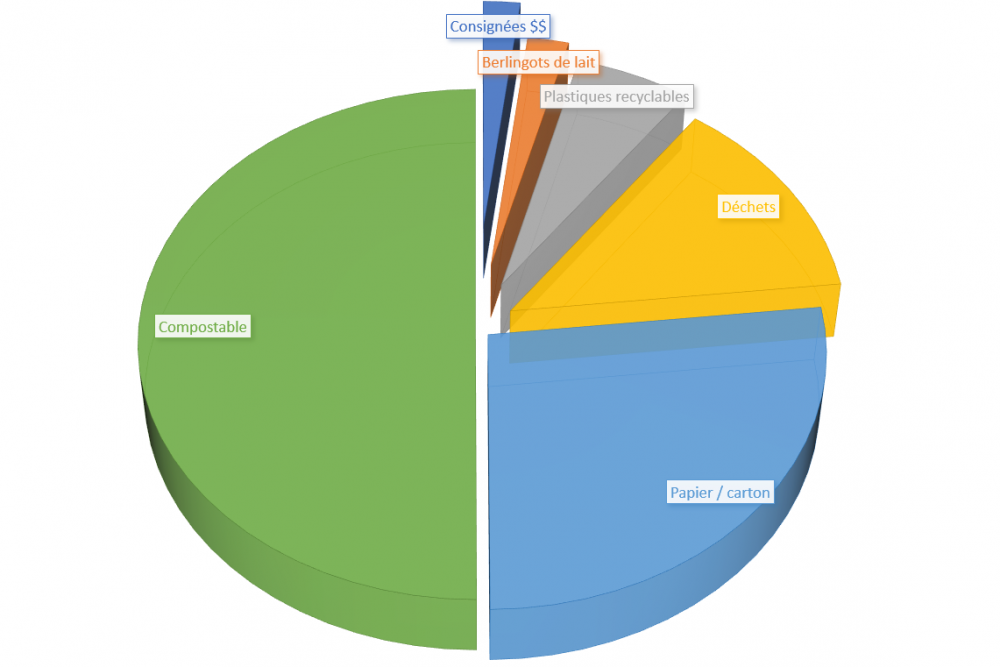 Audit des déchets graphique
